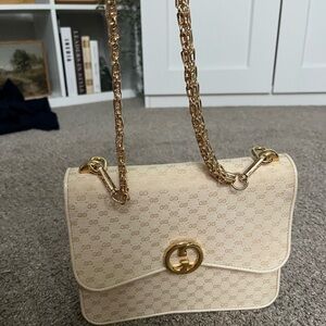 Gucci Cream Crossbody Bag